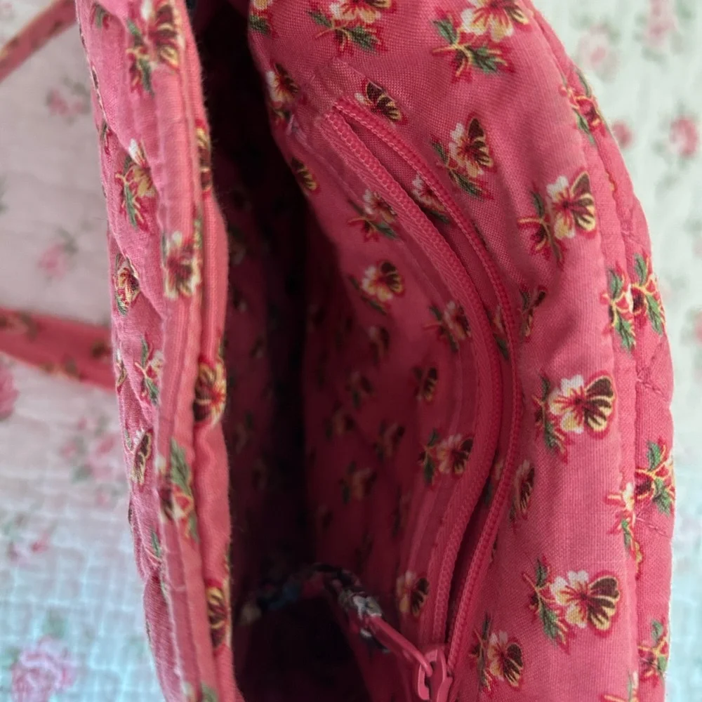 Vera Bradley Pink Floral Crossbody Bag - Picture 7 of 10
